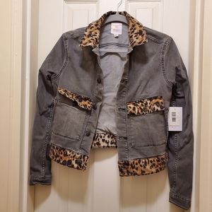 XS Lularoe Kenny Jean Jacket